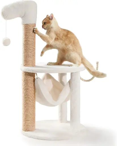 Arbre à chat avec jouet