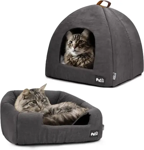 Lit pour chat modulable couvert et non couvert